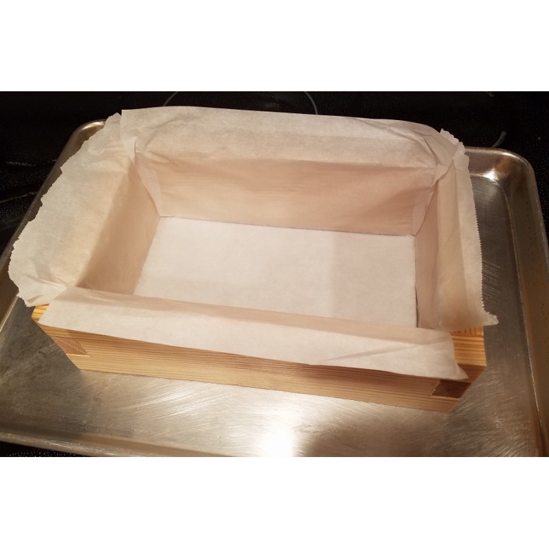 Khuôn bánh Castella gỗ sồi