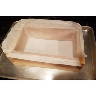 Khuôn bánh Castella gỗ sồi