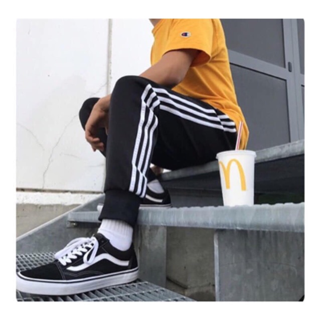 Quần jogger line  thun bigsize 100kg
