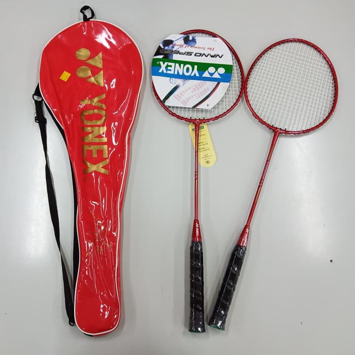 Bộ 2 Vợt Cầu Lông Yonex Nano Voltric 3 Cấp Ori Contents Kèm Túi Đựng