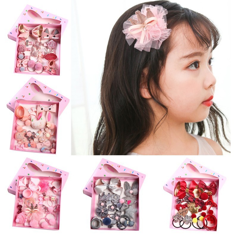 Bộ 18 kẹp tóc cho bé