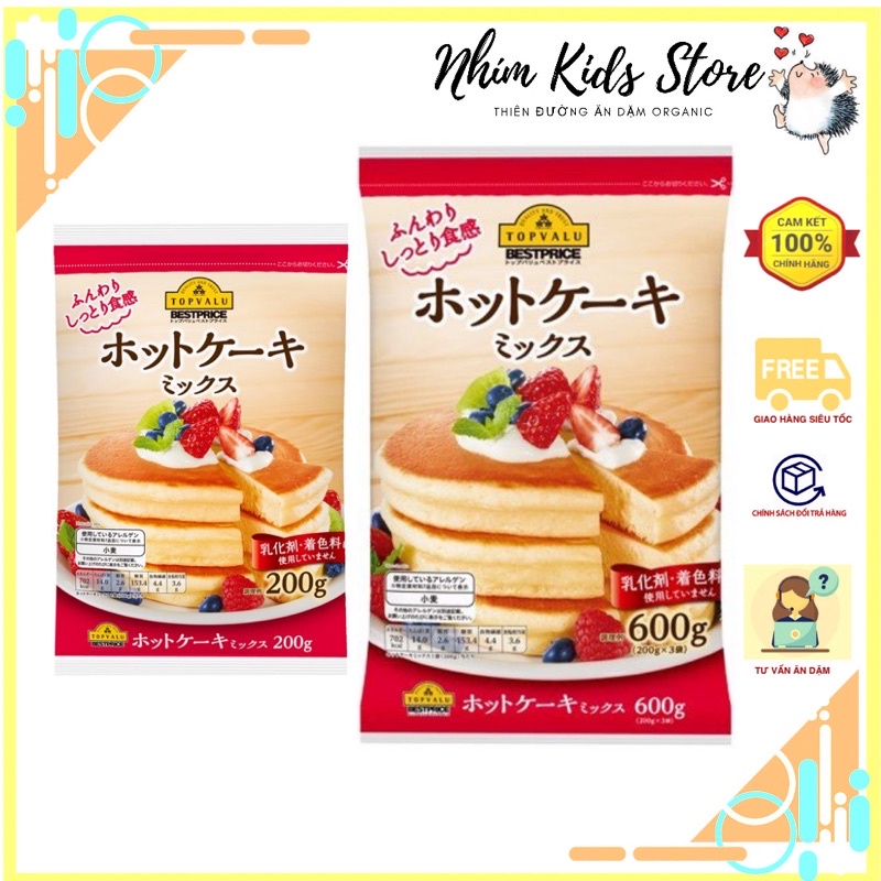 Bột Làm Bánh Pancake Topvalu 200g (Date 5/2022)