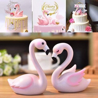 Thiên Nga Trang Trí Bánh