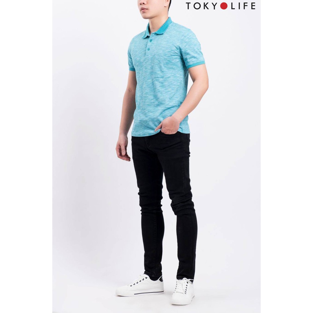 [Mã WABRTKL12 giảm 10% đơn 250K] Áo Polo Nam TOKYOLIFE cổ Đức không chân I733-053E | BigBuy360 - bigbuy360.vn