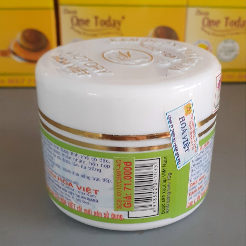 Kem Dưỡng Trắng Da Ngọc Trai Victory HOA VIỆT 15g - Hàng mới