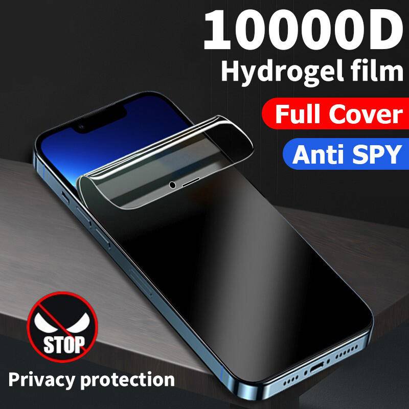 Phim Dán Bảo Vệ Màn Hình 10000D Chống Nhìn Trộm Cho iPhone 13 12 11 Pro MAX Mini X XS MAX XR iPhone SE 2022 2020 7 8 Plus