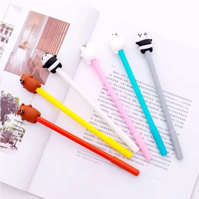 BÚT GEL WE BARE BEARS ĐÁNG YÊU