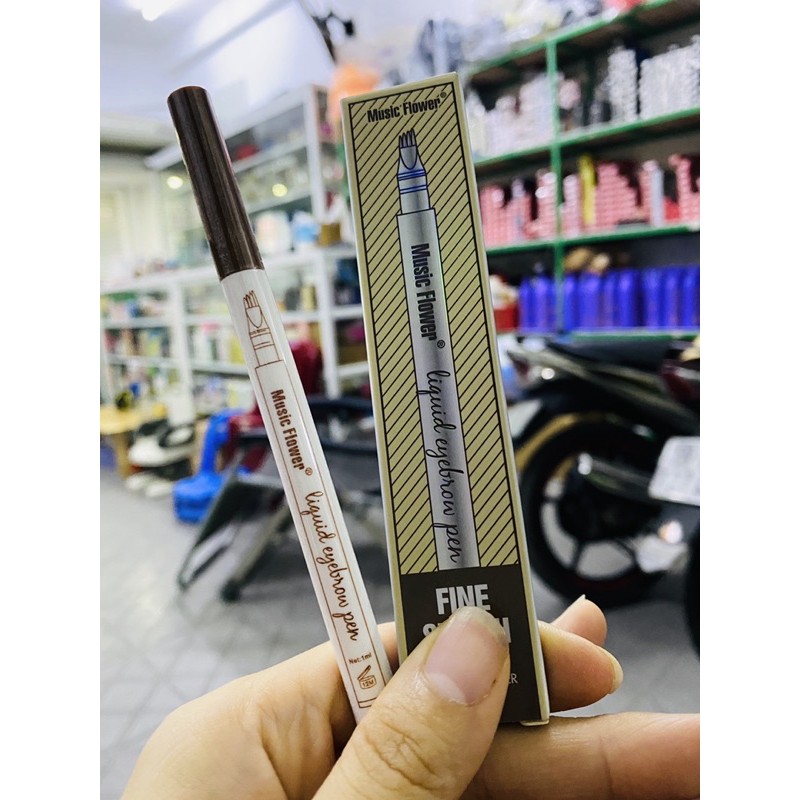 bút vẽ chân mày sợi 4D màu nâu mả 02 | BigBuy360 - bigbuy360.vn