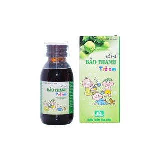 Siro Bổ phế BẢO THANH Trẻ em - Chai 100mL