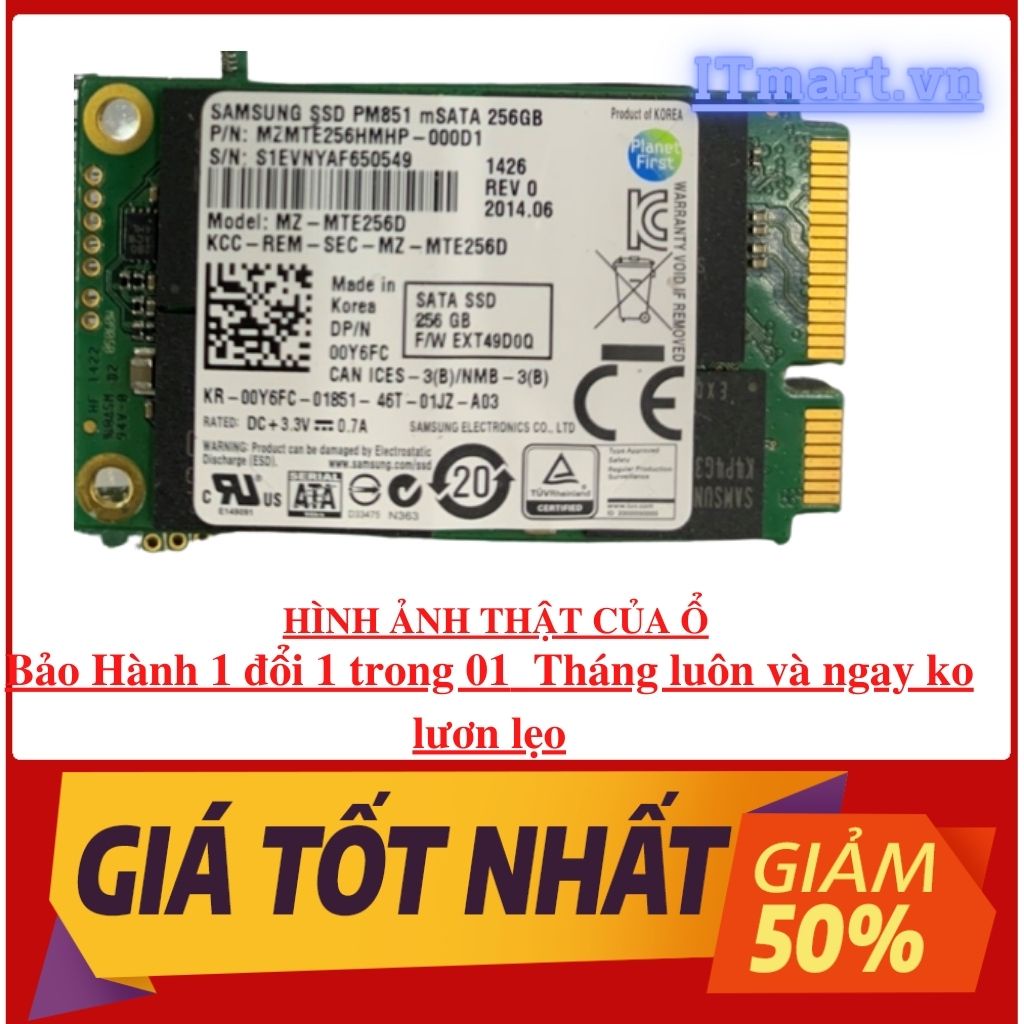 ổ cứng ssd M2SATA -2280/Msata 2240/Nvme 2280/Nvme 2220 hàng tháo máy Dell | BigBuy360 - bigbuy360.vn