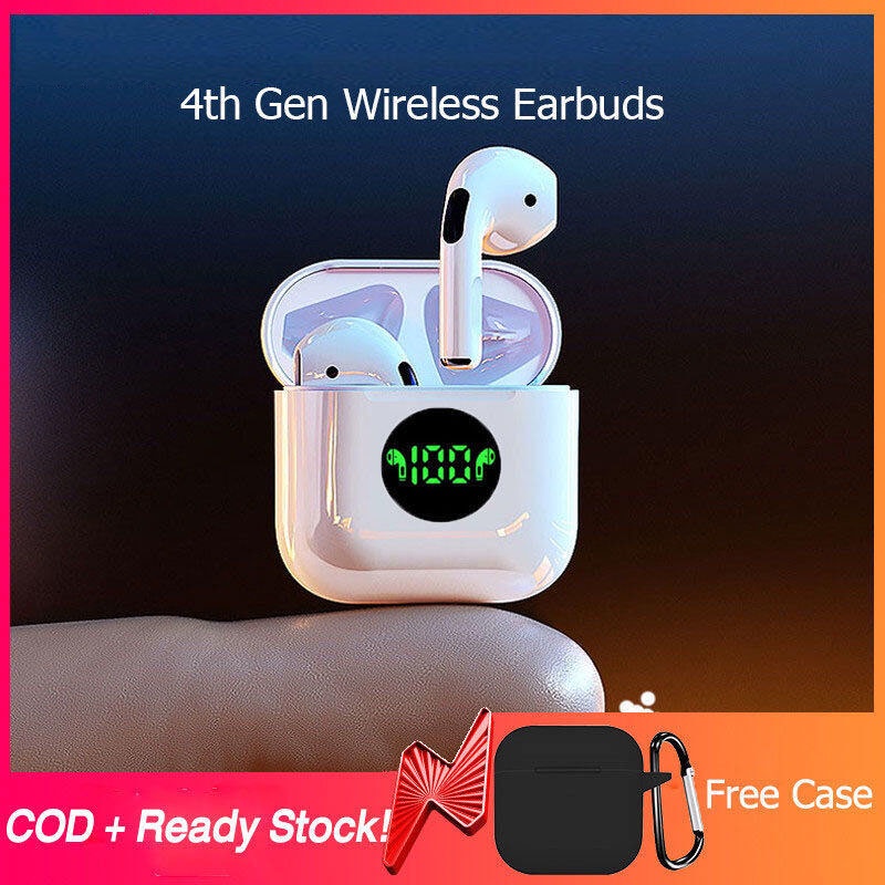 Tai nghe Bluetooth Mini Pro 4 Tai nghe không dây Tai nghe chơi game thể thao Tai nghe nhét tai