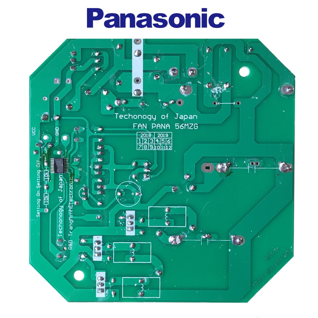 Mạch điều khiển quạt trần Panasonic 4 cánh F56MZG