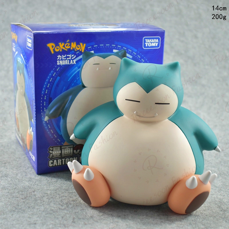 Ống tiết kiệm tiền xu hình Pokemon snorlax xinh xắn