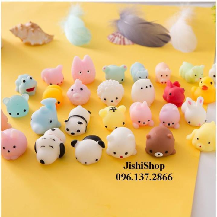 SQKL (sqkl ) Sỉ Combo từ 5 CON TRỞ LÊN Squishy Mochi mềm dẻo hình thú đáng yêu