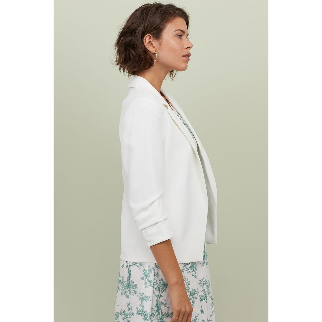 Đức-Áo vest blazer H&M auth new tag Trắng authentic 2 lớp có lót chính hãng cao cấp | BigBuy360 - bigbuy360.vn