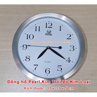 Đồng hồ Vỏ Nhôm – Máy Kim Trôi Pearl