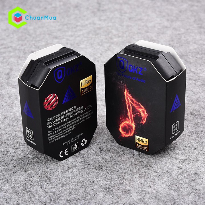 Tai nghe nhét tai QKZ AK6 chống ồn âm thanh HiFi chất lượng cao (Chơi game, đàm thoại, thể thao, nghe nhạc, xem phim...)