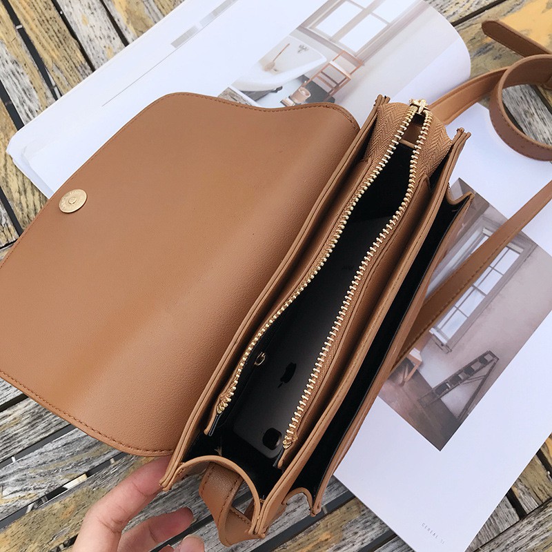 Túi Đeo Vai Chéo Nữ Crossbody Mang Nét Hoang Dã Phom Vuông Nhỏ Gọn Xinh Xắn Phong Cách Thời Trang Đơn Giản Nhưng Cá Tính | BigBuy360 - bigbuy360.vn