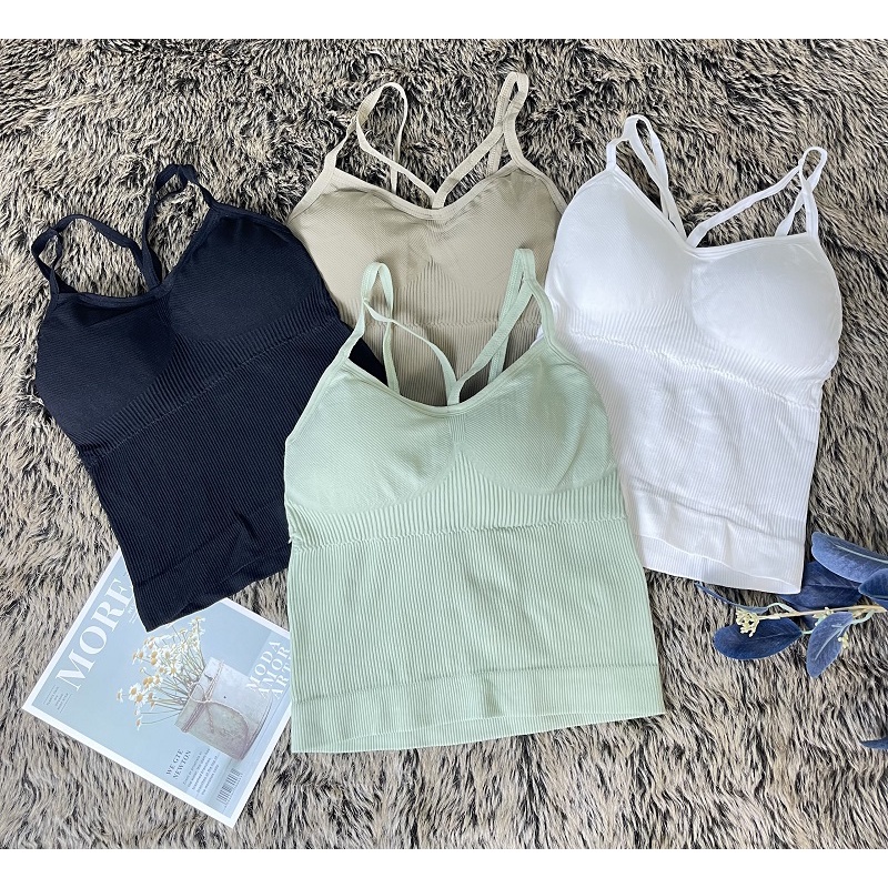 (AT26) Áo Bra Chất Cotton - Áo Ngực Thể Thao, Tập Gym, Yoga Mềm Mại - Hàng Quảng Châu Cao Cấp