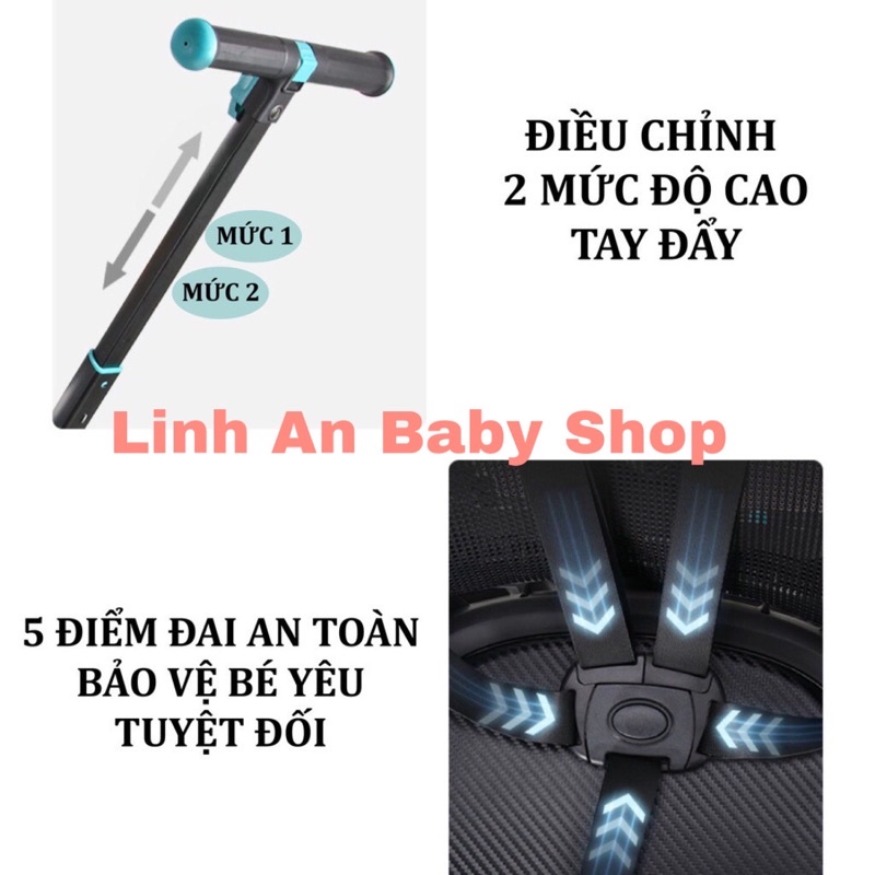 XE ĐẨY GẬP GỌN, NGẢ, ĐẢO CHIỀU J20 & A3.
