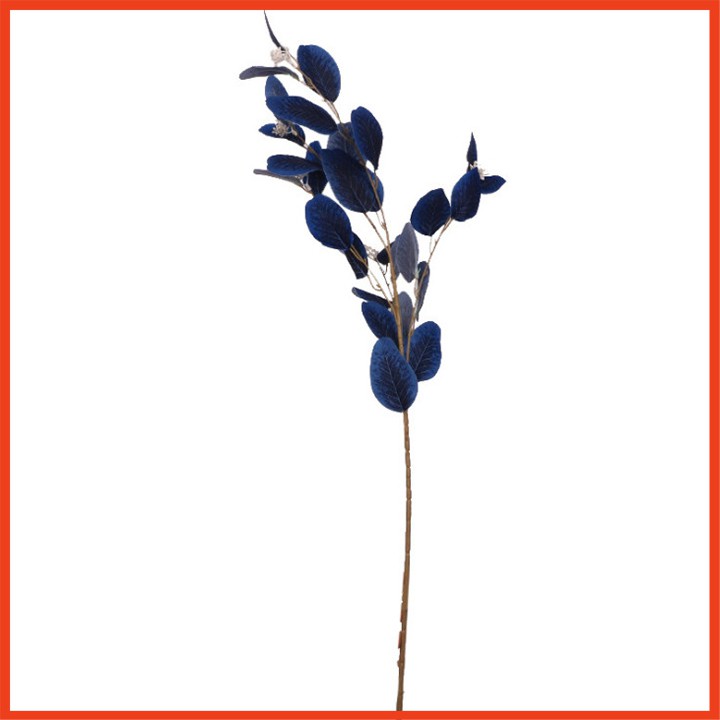 Cành khuynh diệp màu xanh dương đậm trang trí lọ hoa siêu xinh