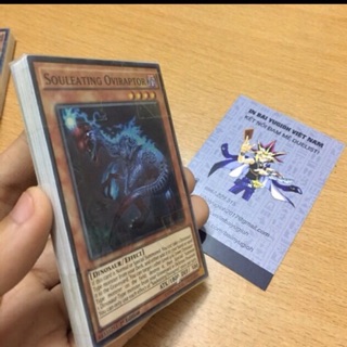 Bài real Combo 25 lá bài yugioh chính hãng