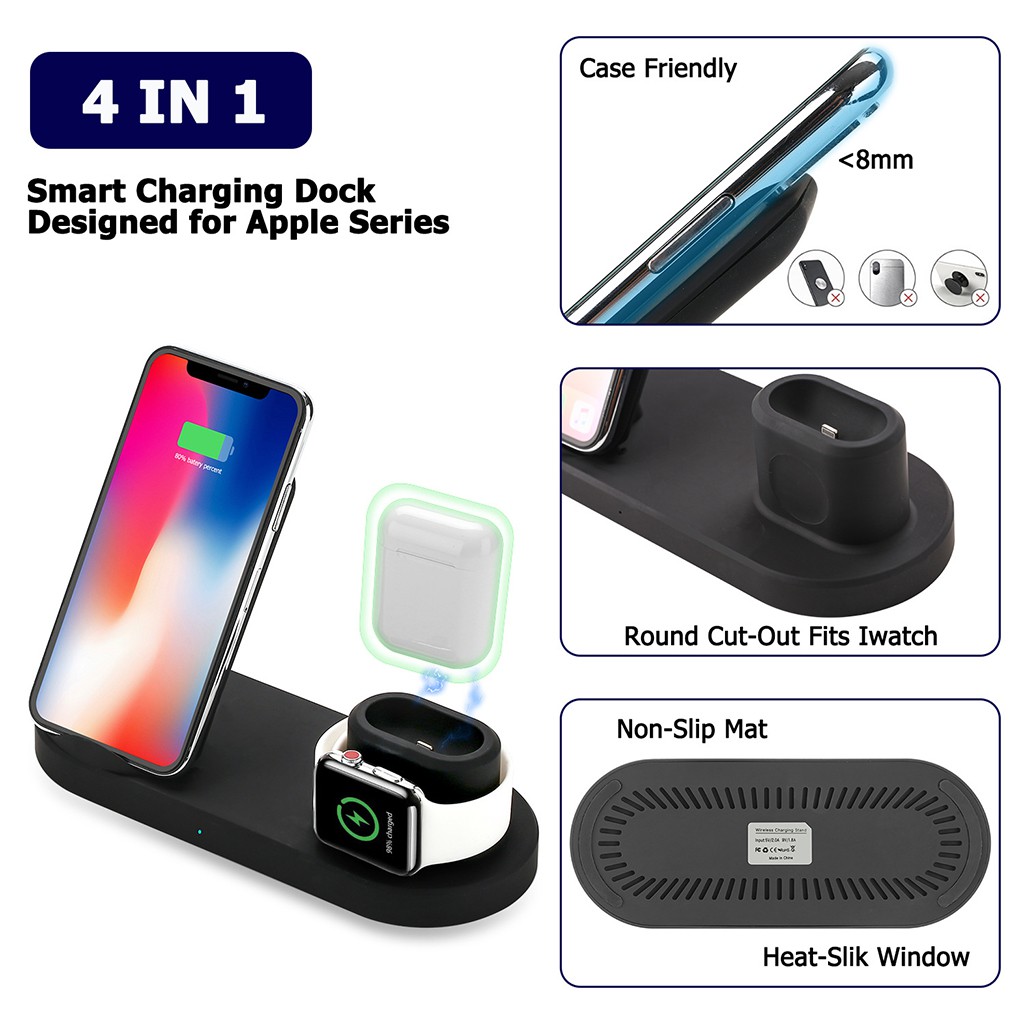 Dock sạc đan năng không dây