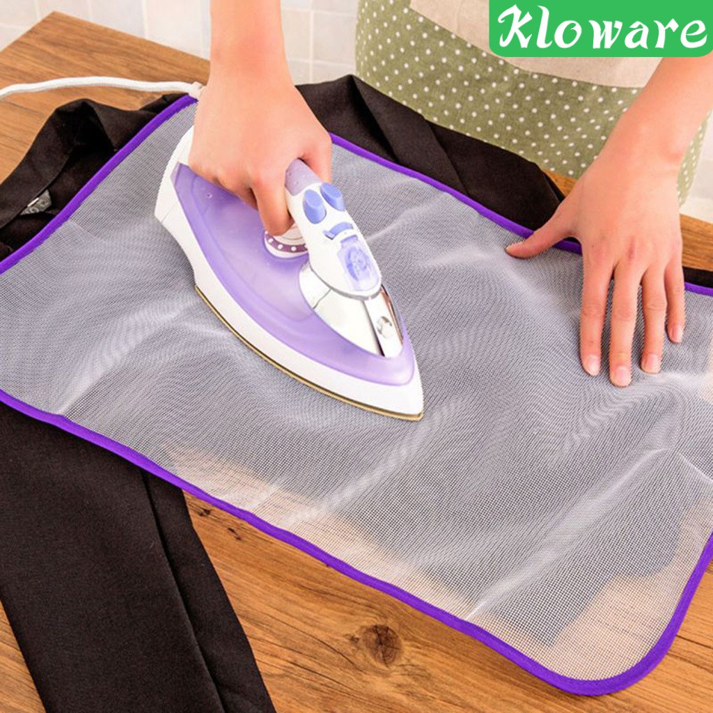 1 Tấm Vải Lưới Bảo Vệ Quần Áo Khi Ủi