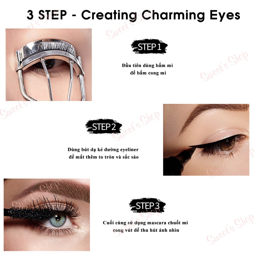 [Tặng Bút Kẻ Mắt] Mascara💖FREESHIP💖Combo Mascara và Kẻ Mắt Yanqina Red Leopard Eyeliner 4D Mi Siêu Dài Không Thấm Nước | BigBuy360 - bigbuy360.vn