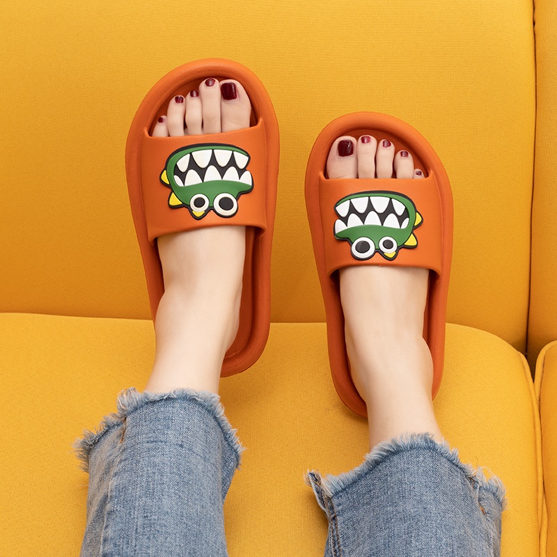 Dép Đi Trong Nhà Họa Tiết Cá Sấu Hoạt Hình Dễ Thương