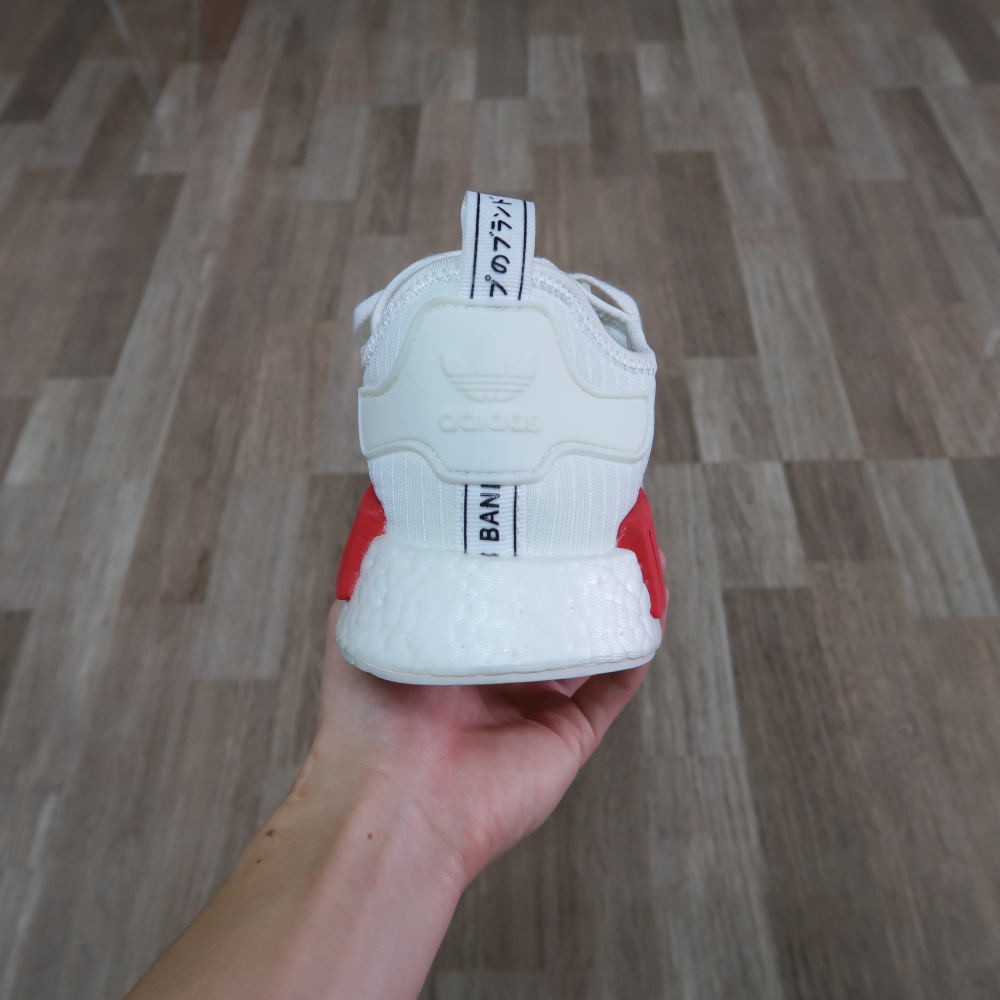 [SALE 15%] Giày Adidas NMD R1 Off White Lush Red | Giày Thể Thao