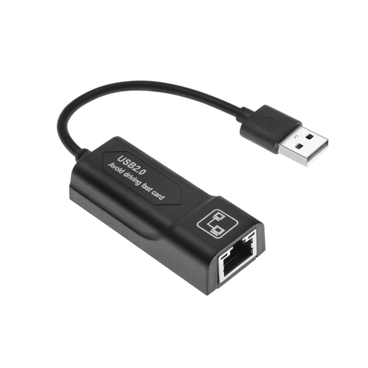 Usb Ethernet Adapter Usb 2.0 Network Card To Rj45 Lan For Win7 / Win8 / Win10 | BigBuy360 - bigbuy360.vn