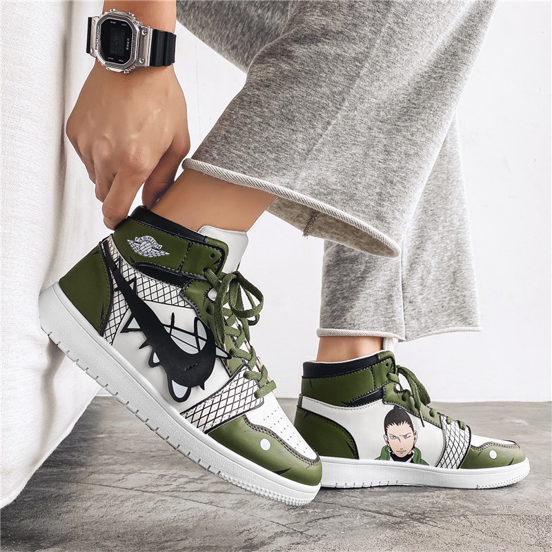 Giày Thể Thao Thoáng Khí In Họa Tiết Hoạt Hình Naruto Uzumaki Naruto Madara Uchiha Sasuke Thời Trang Mùa Hè Cho Bé Trai