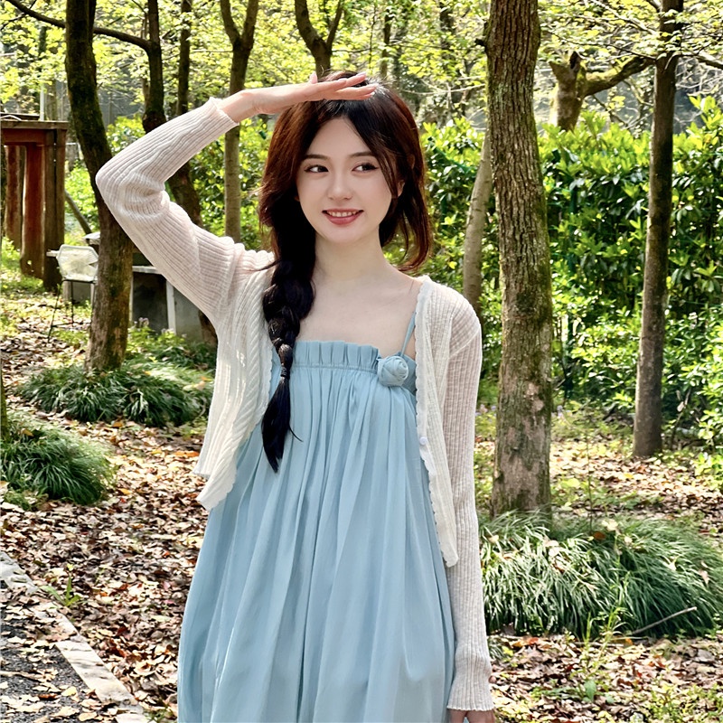 Đầm midi Sát Nách Thiết Kế Trễ Vai Quyến Rũ Thời Trang Mùa Hè Cho Nữ