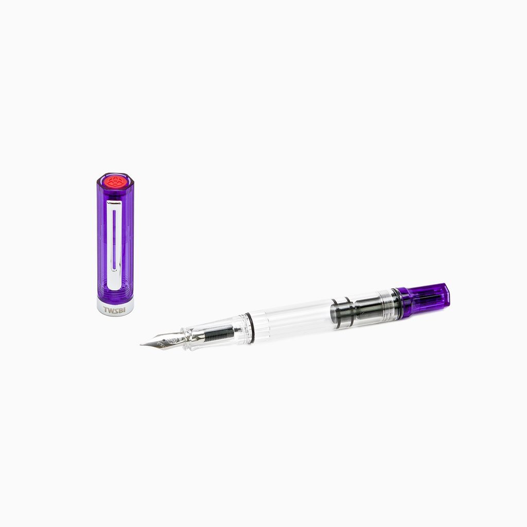 [ TAIPOZ ]  - Bút máy TWSBI Eco Transparent, Purple