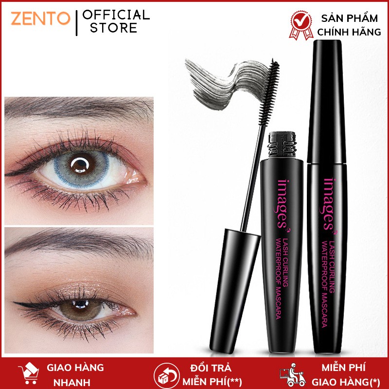 Mascara IMAGES chuốt mi dài và cong vút chuốt mi đẹp makeup trang điểm mascara nội địa trung ZENTOP