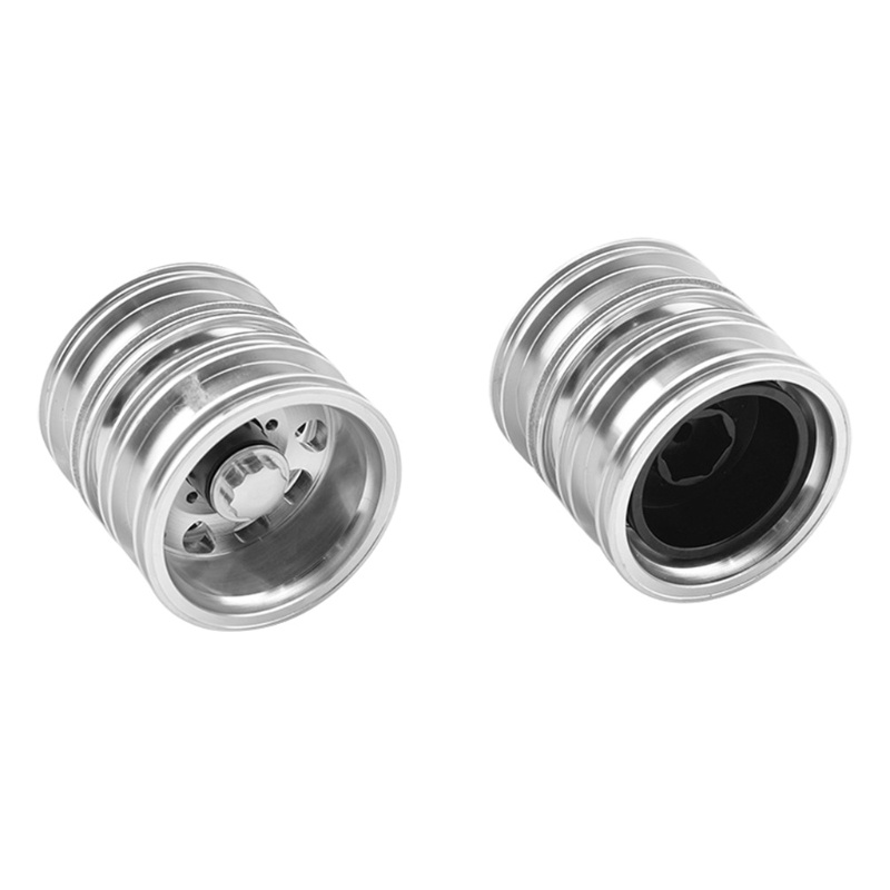 Bộ 4 Trục Bánh Xe 10 Lỗ Bằng Hợp Kim CNC Dành Cho Xe Hơi Điều Khiển Từ Xa 1/14 RC Tamiya