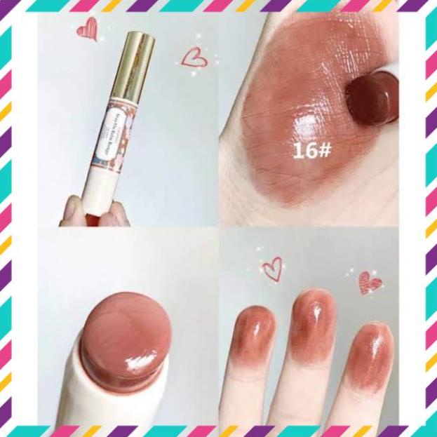 Son dưỡng có màu Canmake Stay On Rouge Balm  T04 09 16 Nhật Bản