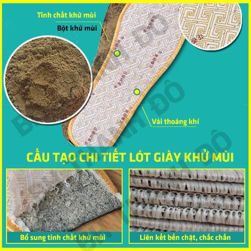 Lót Giày Khử Mùi Mồ Hôi, Thoáng Khí, Khử Mùi 4 Mùa Xuân Hè Thu Đông Giá Rẻ BHTĐ