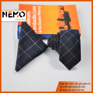 [💥Combo bán chạy ❤️] Cà vạt nam vs Khăn cài túi áo vest chất lượng cao cấp giá rẻ, được nhiều khách mua nhất