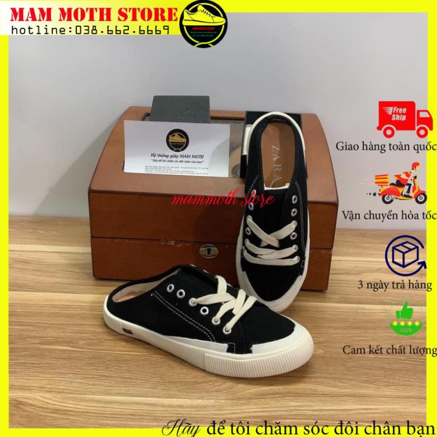 Giày đạp gót,sục zara tổng hợp bản trung hang siêu vip full size