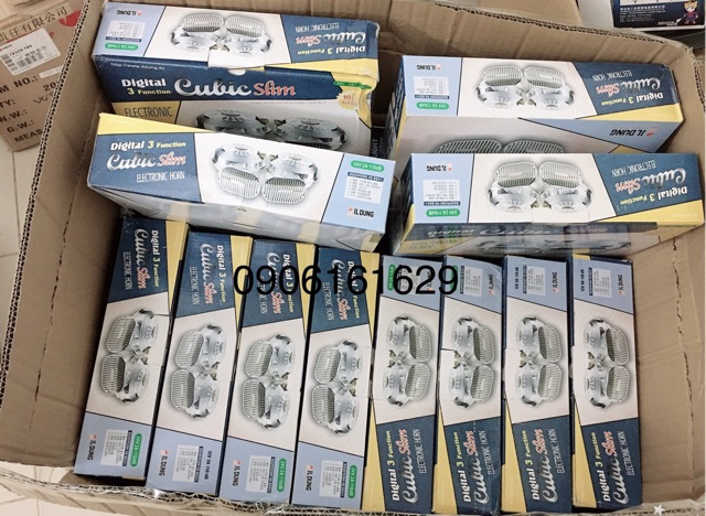 CÒI NGÂN 3 TIẾNG HÀN QUỐC 12V & 24V