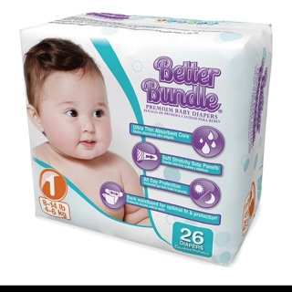 8 bịch tã dán betterbunder Newborn 26