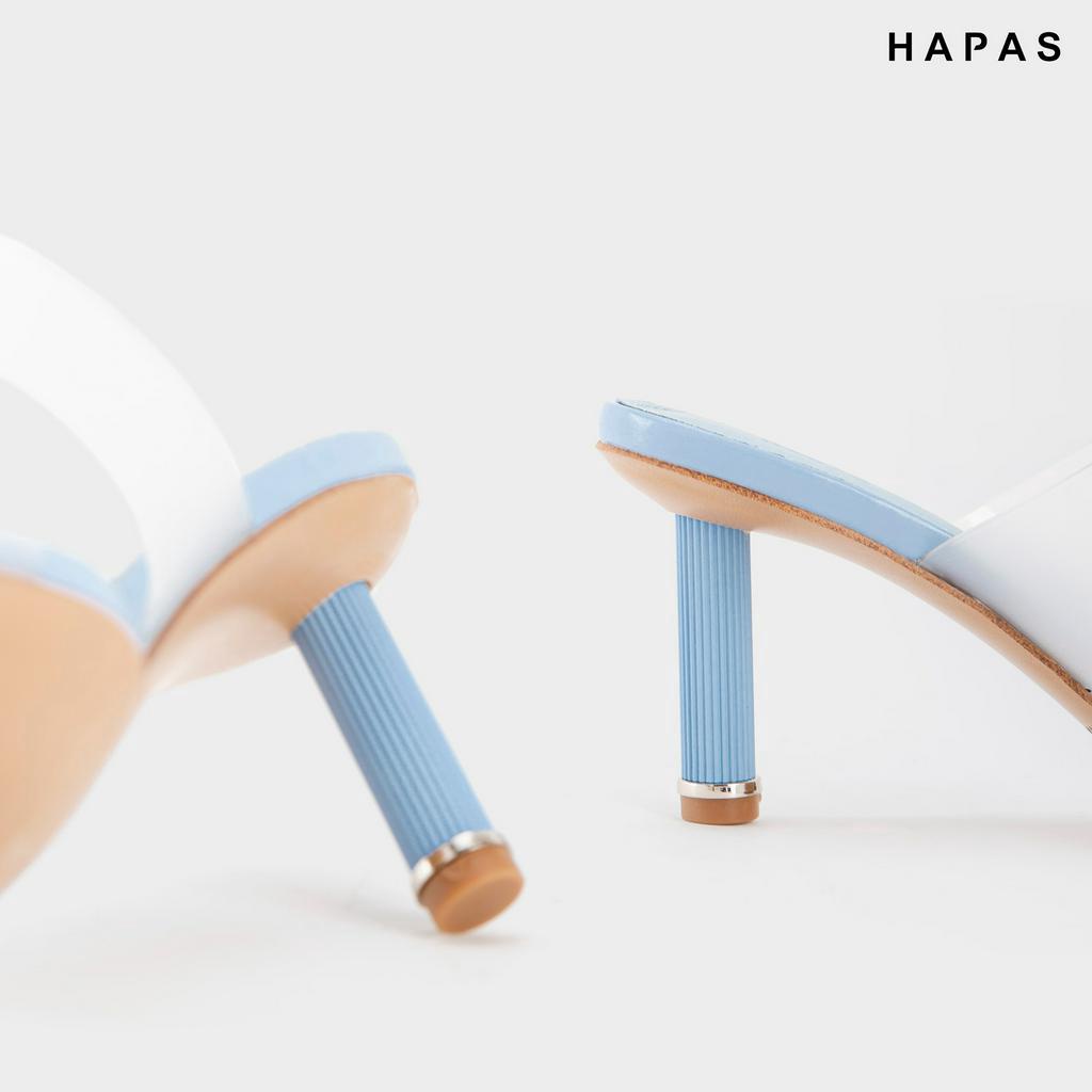 Guốc Lê Quai Mờ Gót Trụ 6P HAPAS - GL230230