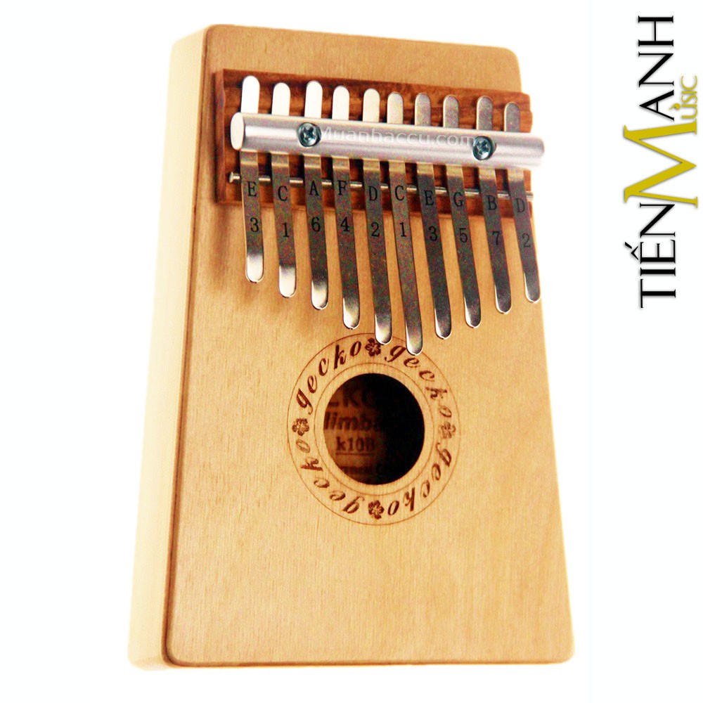 [Rẻ vô địch] Đàn Kalimba Gecko K10B 10 Phím Gỗ Bạch Dương (Cam kết 100% Chính hãng nhập khẩu bởi Tiến Mạnh Music)