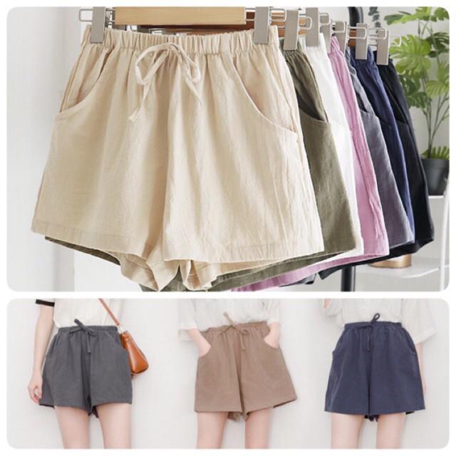 🔥 🔥 🔥SIÊU HOT Quần short,quần đùi nữ chất đũi siêu mát lạnh nhiều màu VNXK_S24 chất đẹp | BigBuy360 - bigbuy360.vn