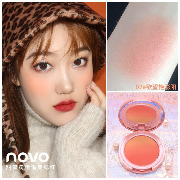 Má Hồng Dạng Loang Silky Rouge Pretty For You Của Novo