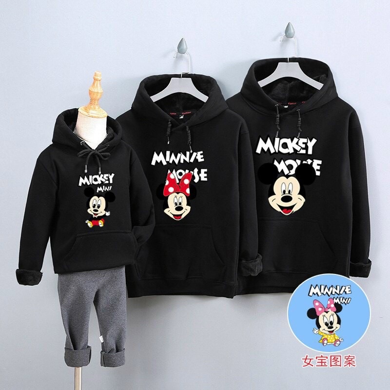 ⚡️SIÊU_SALE⚡️ Áo Hoodie Nỉ Bông Gia Đình Cao Cấp, Đủ size từ 7 đến 100kg cho nam nữ và bé
