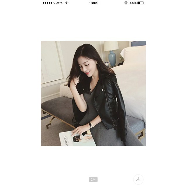 Áo da nữ, Áo khoác da nữ ( Hàng QC sẵn shop xả hàng nghỉ tết ) | BigBuy360 - bigbuy360.vn