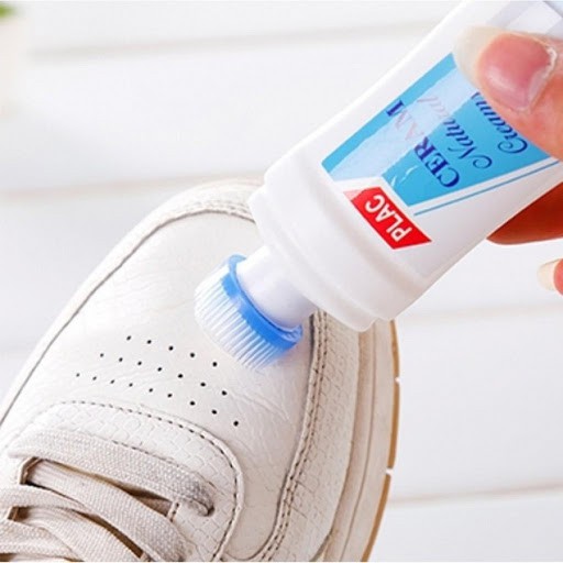 [FREESHIP] Chai xịt tẩy trắng giày dép túi xách plac có đầu chà mềm mịn